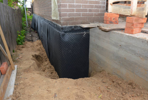 Happy homeowners after waterproofing job in McConnelsville